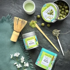 Croustillants chocolat blanc matcha