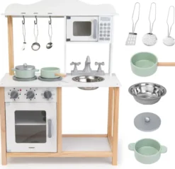 Cuisine enfant en bois montessori +3 ans