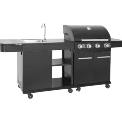 Cuisine extérieure modulable fyra - 4 brûleurs