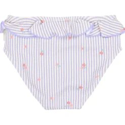 Culotte de bain à volants dreamy stripes (3-4 ans)