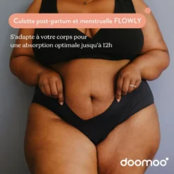 Culotte menstruelle flowly 3xl-4xl-5xl