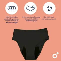 Culotte menstruelle flowly 3xl-4xl-5xl
