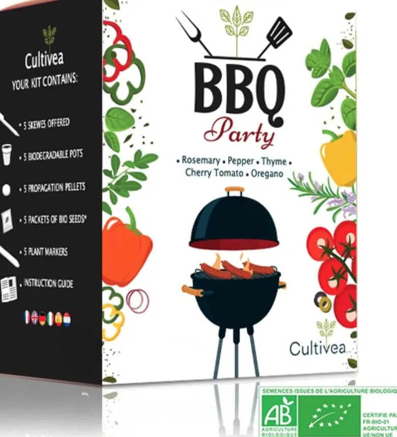 Cultivea - kit de culture bbq party bio
