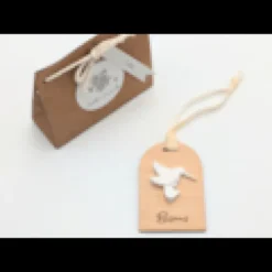 Décor en plâtre &nbsp;bisous&nbsp; - senteur coton