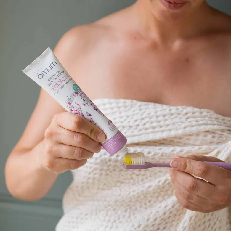 Dentifrice soin fraicheur sans fluor