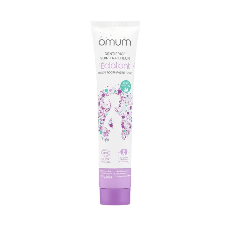 Dentifrice soin fraicheur sans fluor