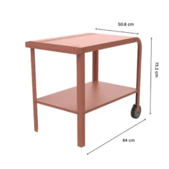 Desserte vallone terracotta