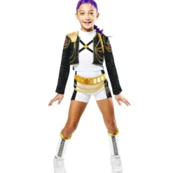 Déguisement luxe rumi gold kpop enfant