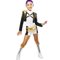 Déguisement luxe rumi gold kpop enfant