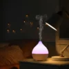 Diffuseur d'arôme leo + 4 huiles essentielles – bien-être & respiratoire