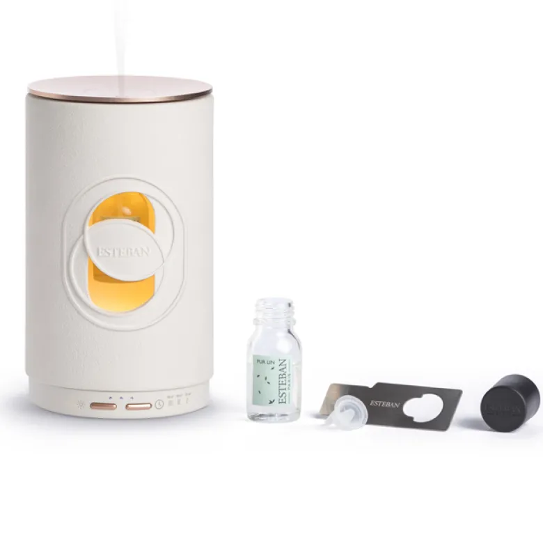 Diffuseur de parfum Origine - concentré de parfum Pur Lin 15 ml offert Esteban