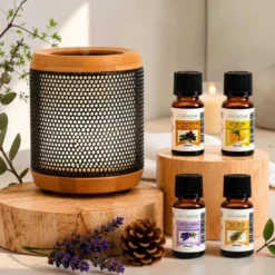 Diffuseur elipsia + 4 he citron arbre à thé lavandin pin