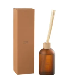 Diffuseur paraffine jaune h.35.5cm