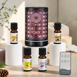 Diffuseur siena attrape-rêve + 4 he citron arbre à thé lavandin pin