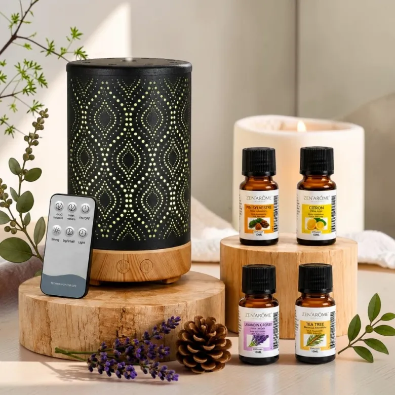 Diffuseur séville + 4 he citron arbre à thé lavandin pin