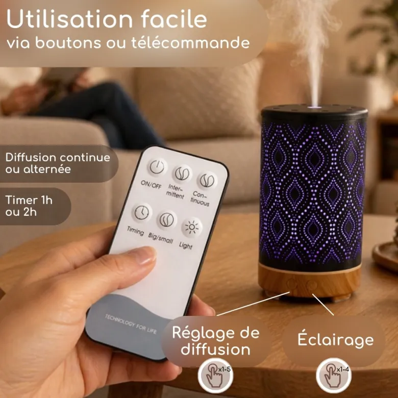 Diffuseur séville + 4 he citron arbre à thé lavandin pin