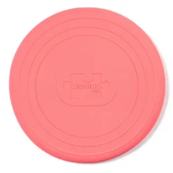 Disque volant en silicone rose
