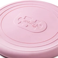 Disque volant en silicone rose clair