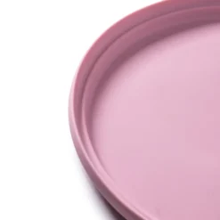 Disque volant en silicone rose clair