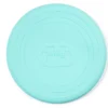 Disque volant en silicone turquoise