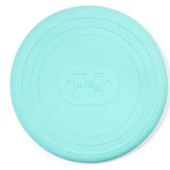 Disque volant en silicone turquoise