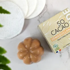 Démaquillant solide so'cacao bio -