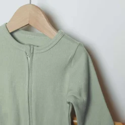 Dors bien ouverture zippée verde 6 mois