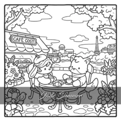 Douce France - Coloriages cosy à la française