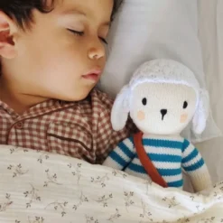 Doudou équitable et solidaire agneau