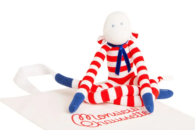 Doudou singe marin
