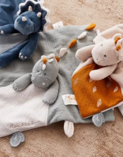 Doudou stegi en mousseline bio