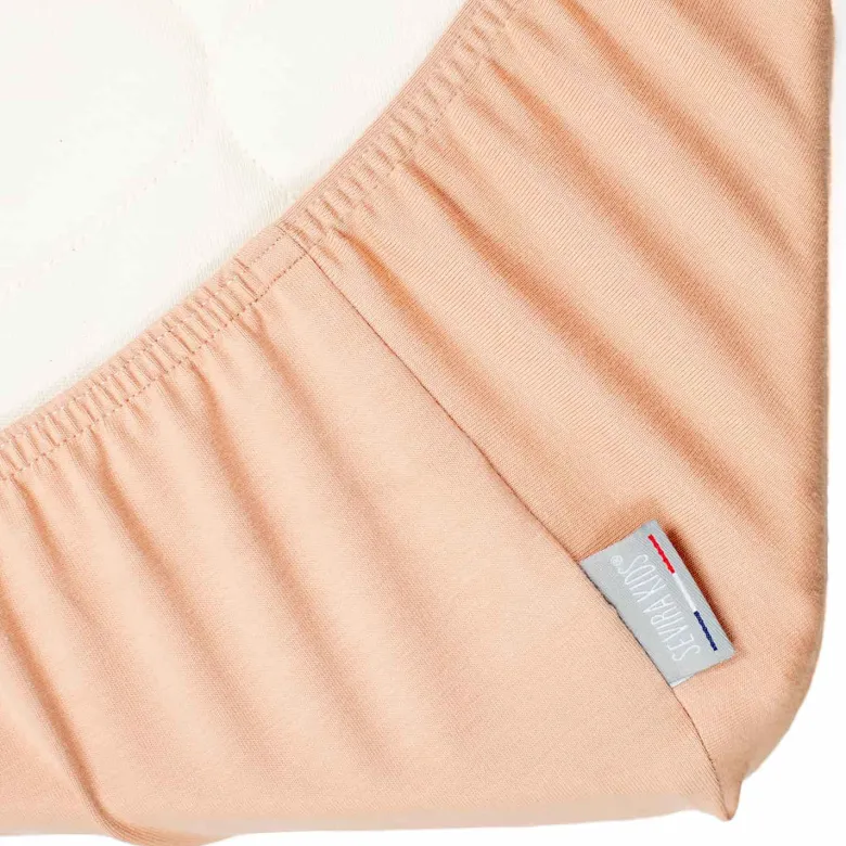 Drap housse coton jersey uni - 60x120