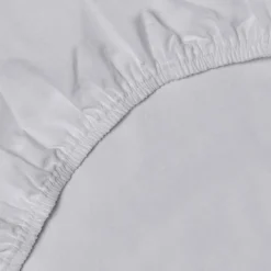 Drap-housse coton - 60x120 gris 60x120