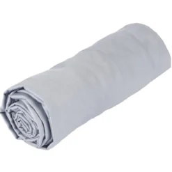 Drap-housse coton - 60x120 gris 60x120