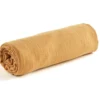 Drap housse gaze de coton uni - 60x120