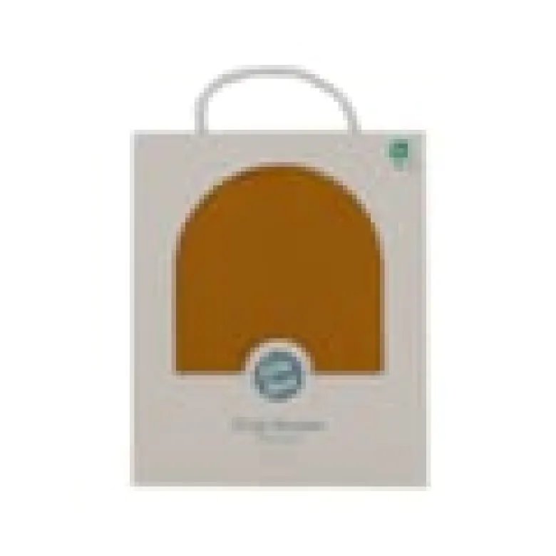 Drap-housse 70x140 cm en coton pollen