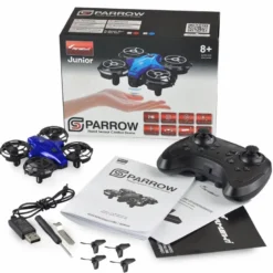 Drone télécommandé sparrow bleu rtf