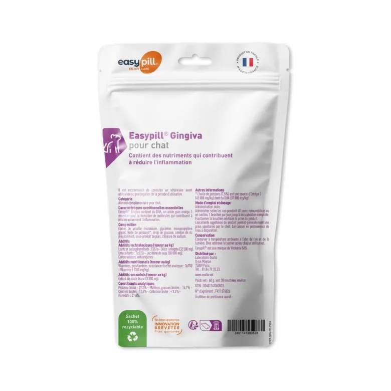 Easypill chat gingiva - osalia