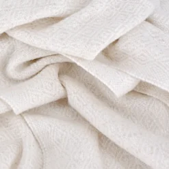Echarpe cachemire beige amande