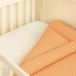 Edredon en coton bio vichy