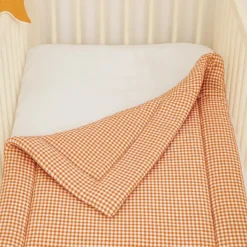 Edredon en coton bio vichy