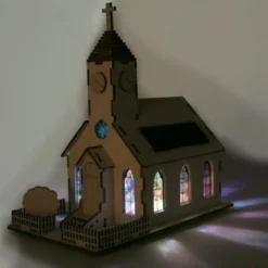 Eglise solaire en bois