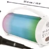 Enceinte bluetooth lumineuse avec micro iparty