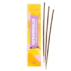 8 encens XXL SOS été artisanaux pour le jardin citronnelle géranium eucalyptus