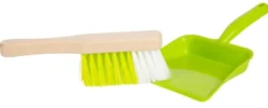 Ensemble balai 3 pièces vert