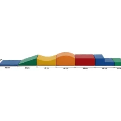 Ensemble blocs 7s multicolore