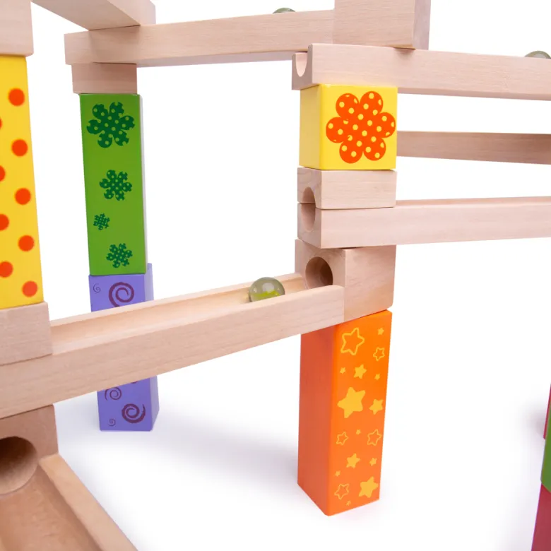 Ensemble de jeu marble run de 53 pièces