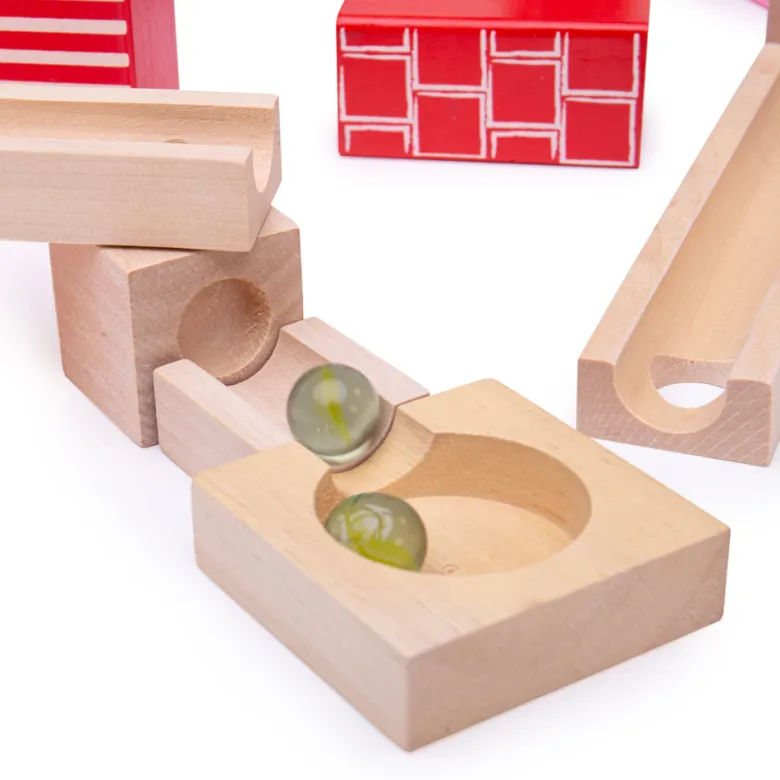 Ensemble de jeu marble run de 53 pièces