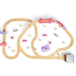 Ensemble de train de la ville des fées