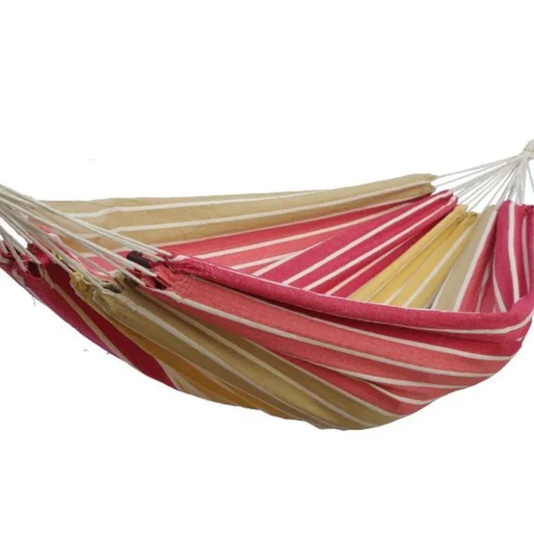 Ensemble support bois avec hamac simple chic